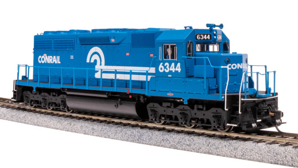 Broadway Limited 7639 - EMD SD40 w/ DCC and Sound Conrail (CR) 6351 - HO Scale