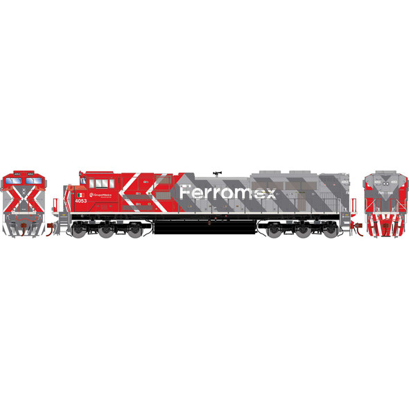 Athearn Genesis 75750 - EMD SD70ACe DC Silent Ferromex (FXE) 4053 - HO Scale