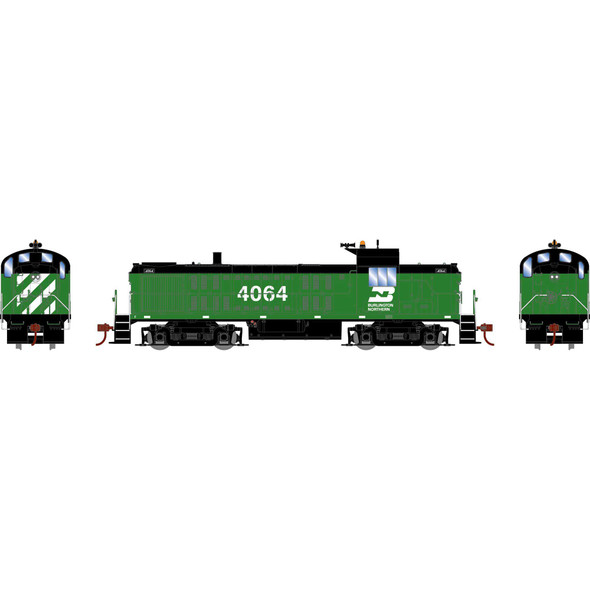 Athearn 28681 - ALCo RS-3 DC Silent Burlington Northern (BN) 4064 - HO Scale