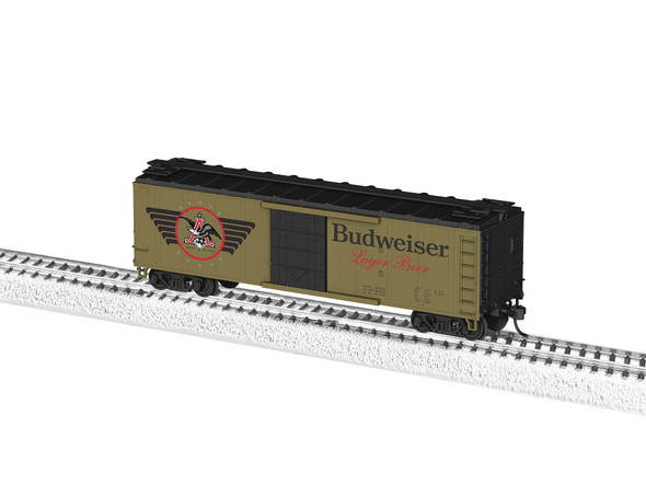 Lionel 2354120 - Budweiser Military Heritage Can Reefer  - HO Scale