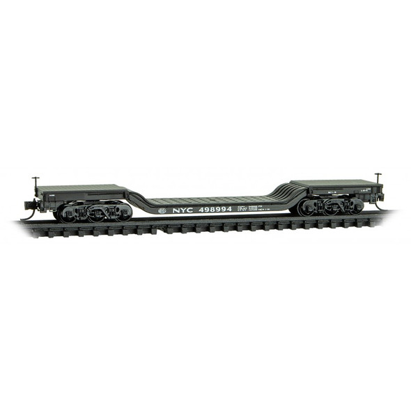 Micro-Trains Line 10900021 - Heavyweight Depressed Center Flat Car New York Central (NYC) 498994 - N Scale
