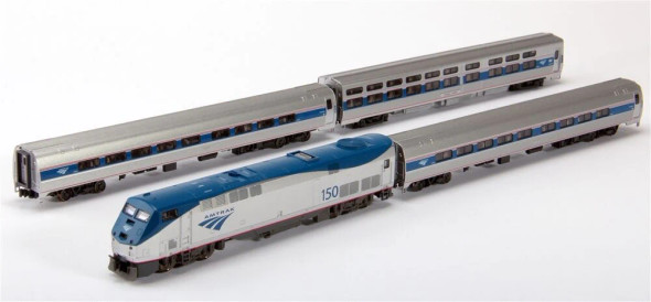 Kato 106-6285-S - P42, Amfleet II, Viewliner I - Intercity Express w/ DCC and Sound  - N Scale