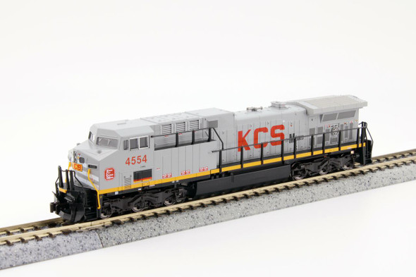 Kato 176-7045 - GE AC4400CW DC Silent Kansas City Southern de Mexico (KCSM) 4554 - N Scale