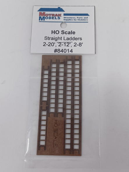 Motrak Models 84014 - Laser-Cut Ladders  - HO Scale Kit