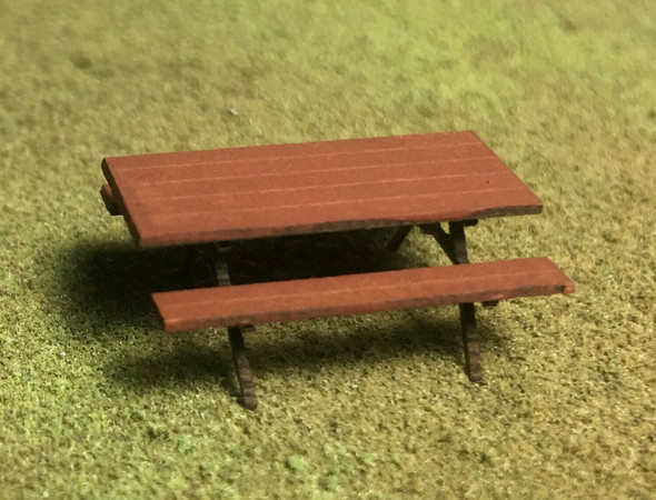 Motrak Models 84026 - Laser-Cut Picnic Tables  - HO Scale Kit