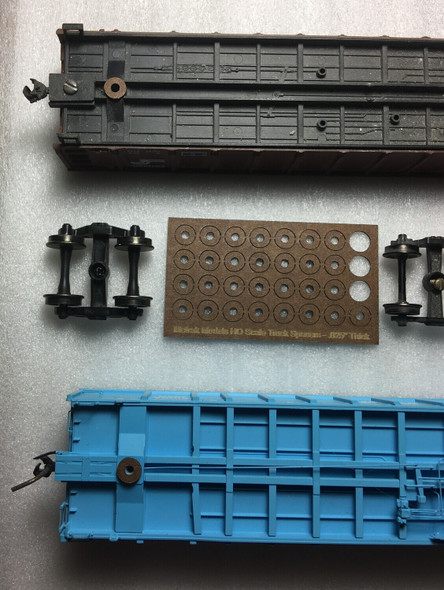 Motrak Models 84036 - Laser-Cut RR Car Truck Spacers  - HO Scale