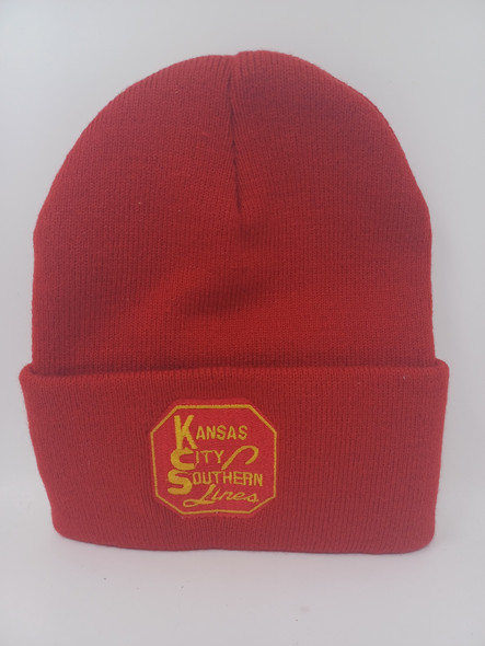 Jelsma KCS2 - Stocking Cap - Red withred/yellow logo Kansas City Southern (KCS)  -