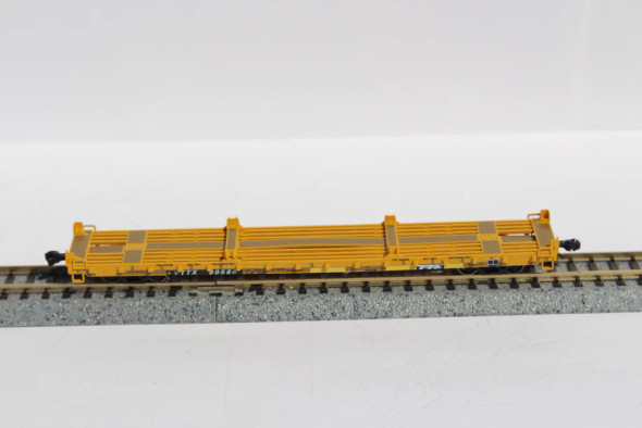 Jacksonville Terminal Co 777029 - Pullman Standard 60' Flat Car Trailer Train (VTTX) 90597 - N Scale