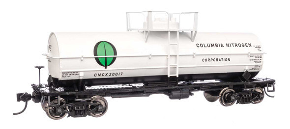 Walthers Mainline 910-48403 - 36' 10,000-Gallon Insulated Tank Car w/Large Dome Columbia Nitrogen (CNCX) 20017 - HO Scale