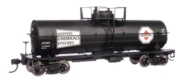 Walthers Mainline 910-48420 - 36' 10,000-Gallon Insulated Tank Car w/Large Dome Koppers Chemicals (KPCX) 3223 - HO Scale