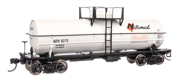 Walthers Mainline 910-48422 - 36' 10,000-Gallon Insulated Tank Car w/Large Dome National Starch & Chemical (ACFX) 6273 - HO Scale