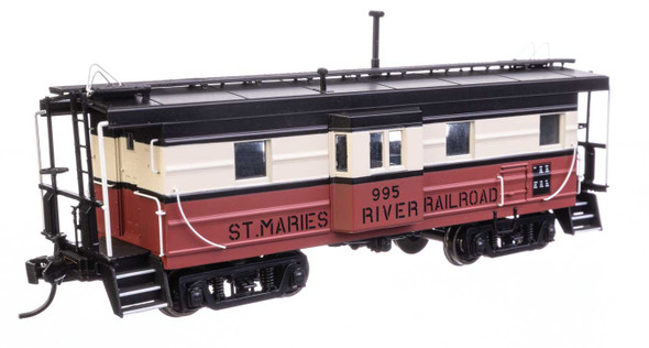 Walthers Proto 920-103660 - Milwaukee Road Ribside Caboose St. Maries River Railroad (STMA) 995 - HO Scale