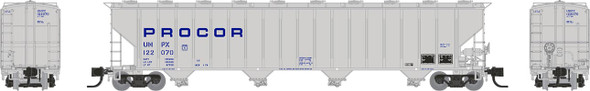 Rapido 560001A-122070 - Procor 5820 Covered Hopper UNPX stencil 122070 - N Scale