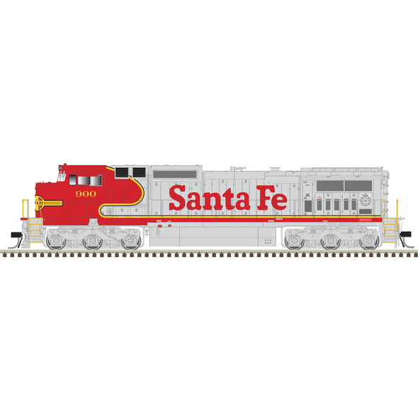 PRE-ORDER: Atlas 40005841 - GE DASH 8-40CW DC Silent Atchison, Topeka and Santa Fe (ATSF) 900 - N Scale