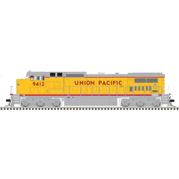 PRE-ORDER: Atlas 40005844 - GE DASH 8-40CW DC Silent Union Pacific (UP) 9412 - N Scale