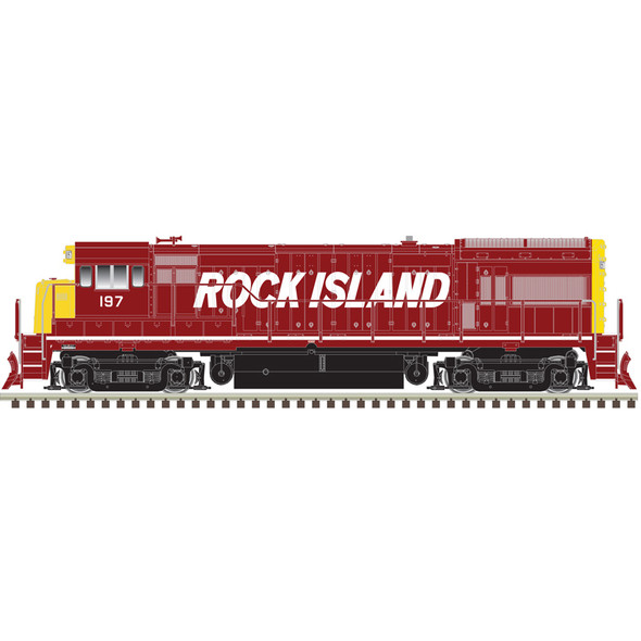 PRE-ORDER: Atlas 40005946 - GE U33/36B DC Silent Rock Island (CRIP) 197 - N Scale