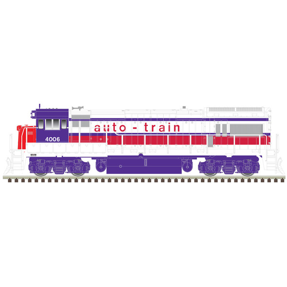 PRE-ORDER: Atlas 40005934 - GE U33/36B w/ DCC and Sound Auto Train (AUCX) 4006 - N Scale