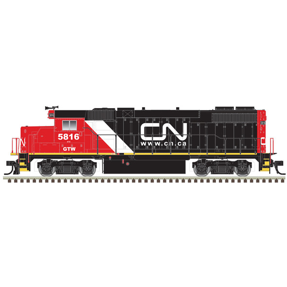 PRE-ORDER: Atlas 10004573 - EMD GP38-2 w/ DCC and Sound Canadian National (CN) 5824 - HO Scale