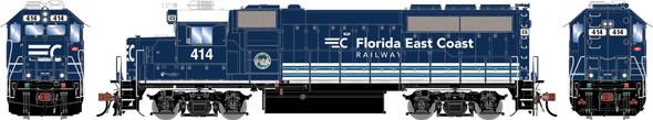 PRE-ORDER: Athearn Genesis 1744 - EMD GP40-2 DC Silent Florida East Coast (FEC) 414 - HO Scale