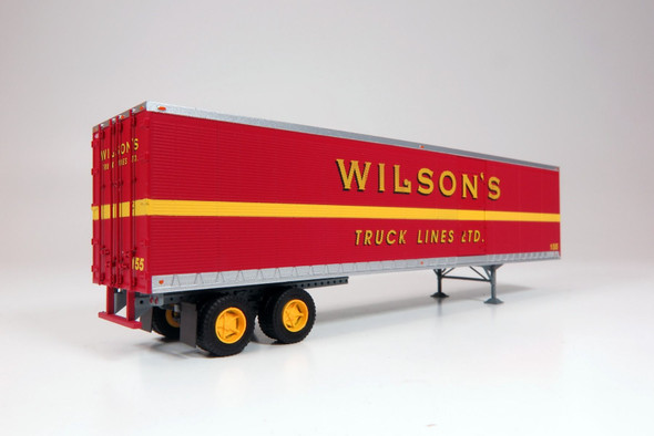 Rapido 403118 - 45' Trailmobile Dry Van Trailer w/side door Wilson's Truck Lines 155 - HO Scale