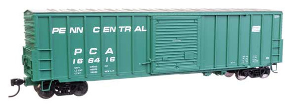 Walthers Mainline 910-46017 - 50' ACF Exterior Post Dreadnaught End Plate B Boxcar Penn Central (PC) 166416 - HO Scale