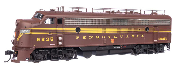 Walthers Proto 920-49541 - EMD FP7A - EFP-15  (Tuscan 5-Stripe) DC Silent Pennsylvania (PRR) 9835A - HO Scale