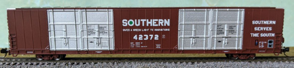 Bluford Shops 87310 - Pullman Standard 86’ Quad Door Boxcar Southern (SOU) 42372 - N Scale