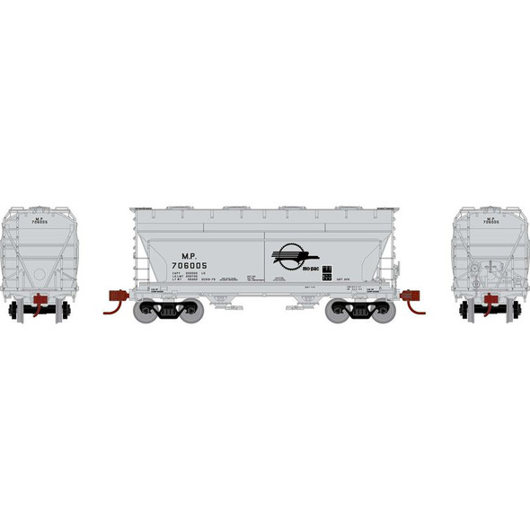 Athearn Genesis 24695 - ACF 2970 Covered Hopper Missouri Pacific (MP) 706005 - N Scale