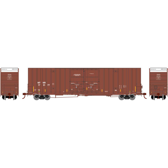 Athearn 75325 - 60' Gunderson Boxcar Mississippi Tennessee Railroad (MTNR) (IHRX) 175177 - HO Scale