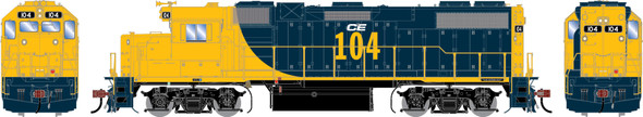 PRE-ORDER: Athearn Genesis 1829 - EMD GP38-2 (DCC and Sound) Cleveland Electric (CEIX) 104 - HO Scale