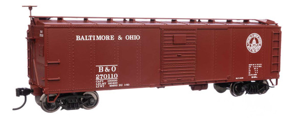 Walthers Mainline 910-40951 - 40' Early X29 Boxcar Baltimore & Ohio (B&O) 270110 - HO Scale