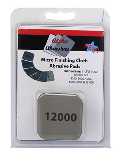 Alpha Abrasives #2000 - Micro Finishing Cloth Abrasive Pads
