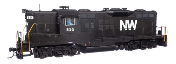 Walthers Proto 920-49809 - EMD GP9 DC Silent Norfolk & Western (NW) 835 - HO Scale