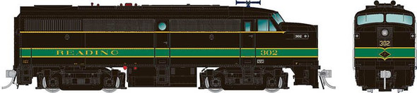 Rapido 37537 - ALCo FA-1 w/ DCC and Sound Reading (RDG) 301 - HO Scale