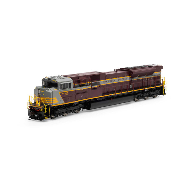 Athearn Genesis 75751 - EMD SD70ACu DC Silent Canadian Pacific (CP) 7015 Heritage Block Lettering - HO Scale