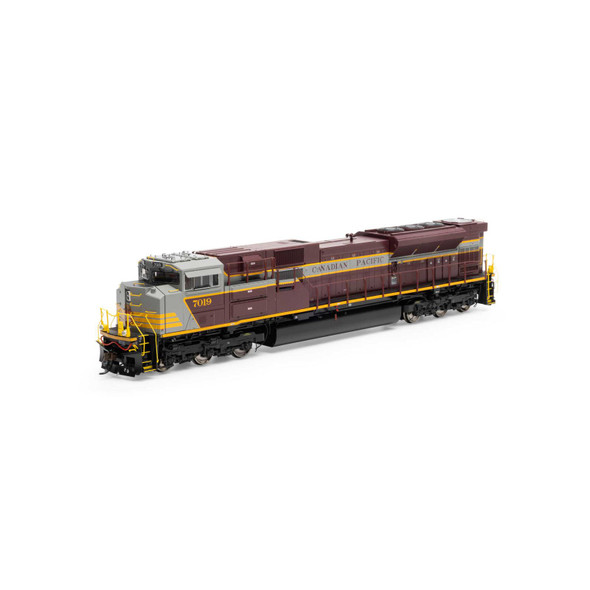 Athearn Genesis 75752 - EMD SD70ACu DC Silent Canadian Pacific (CP) 7019 Heritage Block Lettering - HO Scale