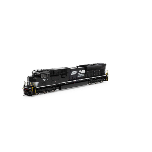 Athearn Genesis 75759 - EMD SD70ACu DC Silent Norfolk Southern (NS) 7242 - HO Scale