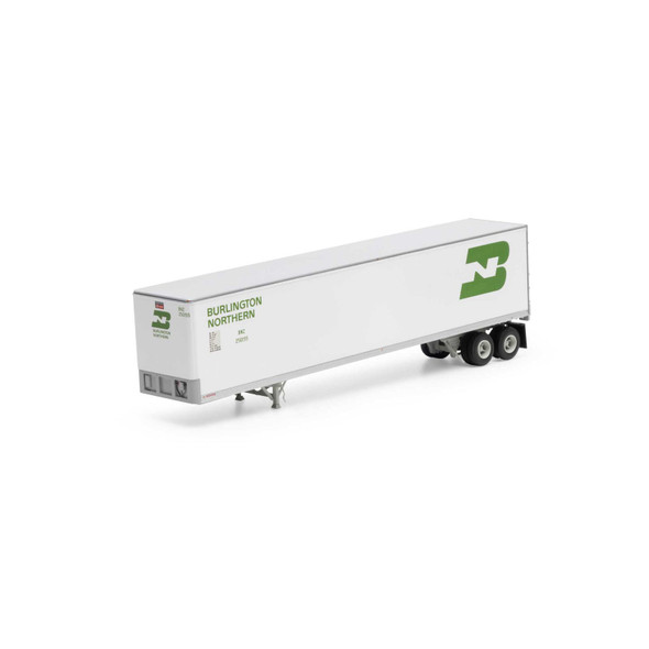 Athearn 16139 - 45' Fruehauf Z-Van Trailer Burlington Northern (BN) BNZ 250155 - HO Scale