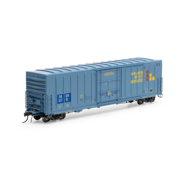 Athearn Genesis 26889 - 50' PC&F Exterior-Post Boxcar Denver & Rio Grande Western (D&RGW) Patched 61701 - HO Scale