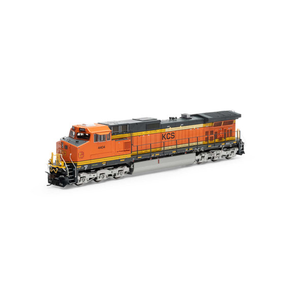 Athearn Genesis 31570 - GE Dash 9-44CW DC Silent Kansas City Southern (KCS) 4404 ex BNSF Patch - HO Scale