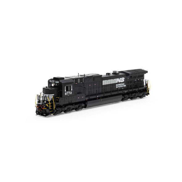 Athearn Genesis 31673 - GE Dash 9-40C "Top Hat" w/ DCC and Sound Norfolk Southern (NS) 8772 - HO Scale