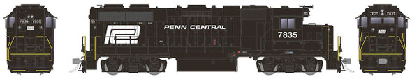 Rapido 38521 - EMD GP38 w/ DCC and Sound Penn Central (PC) 7835 - HO Scale