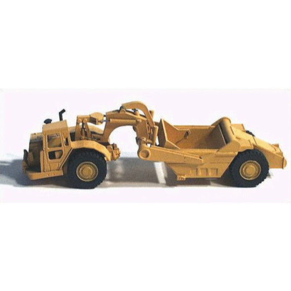 GHQ 53010 - Construction Equipment (Unpainted Metal Kit) Scraper/Earthmover  - N Scale Kit