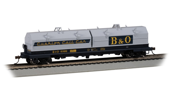 Bachmann 71425 - 55' Steel Coil Car Baltimore & Ohio (B&O) 8300 - HO Scale