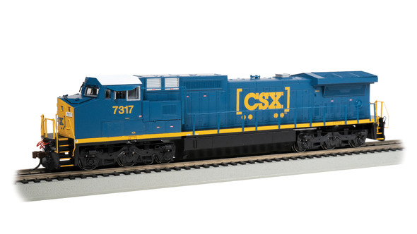 Bachmann 68512 - GE DASH 8-40CW w/ DCC and Sound CSX (CSXT) 7317 - HO Scale