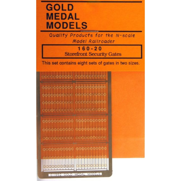 Gold Medal Models 160-20  - Burglar Bars - N Scale