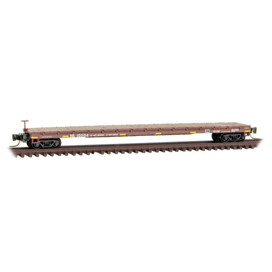 マイクロトレイン　フラットカー　等 Micro-Trains Line 52400043 - 60' Flat Car Burlington Northern (BN