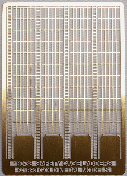 Gold Medal Models 160-38 - Safety Cage Ladders- N Scale