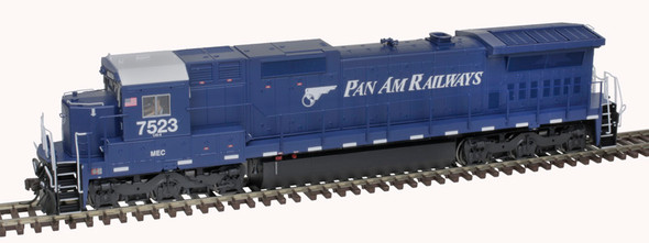 Atlas Master 10004211 - GE DASH 8-40C w/ DCC and Sound Pan Am (MEC) 7585 - HO Scale