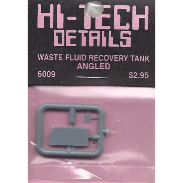 Hi-Tech Details 6009 - Waste Fluid Containment Tank - Angled Corners   - HO Scale